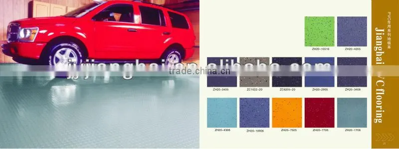 PVC waterproof flooring for bus in roll / flooring covering