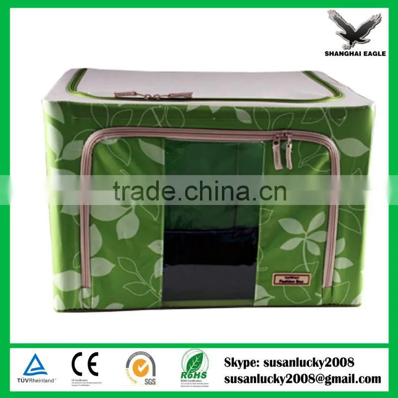 High Quality Folding Non-Woven Storage Closet Box with PVC Window (diectly from factory)