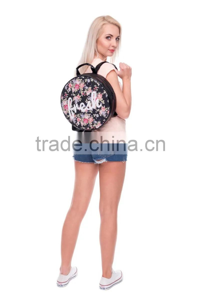 New Design 3D Print Hot Sale Polyester Custom Backpack bag