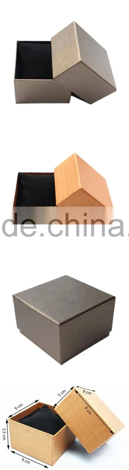 Wholesale Custom Modern Single Paper Watch Packaging Box