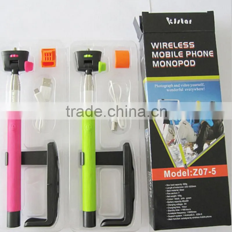 Cash on delivery from china handheld portrait selfie stick