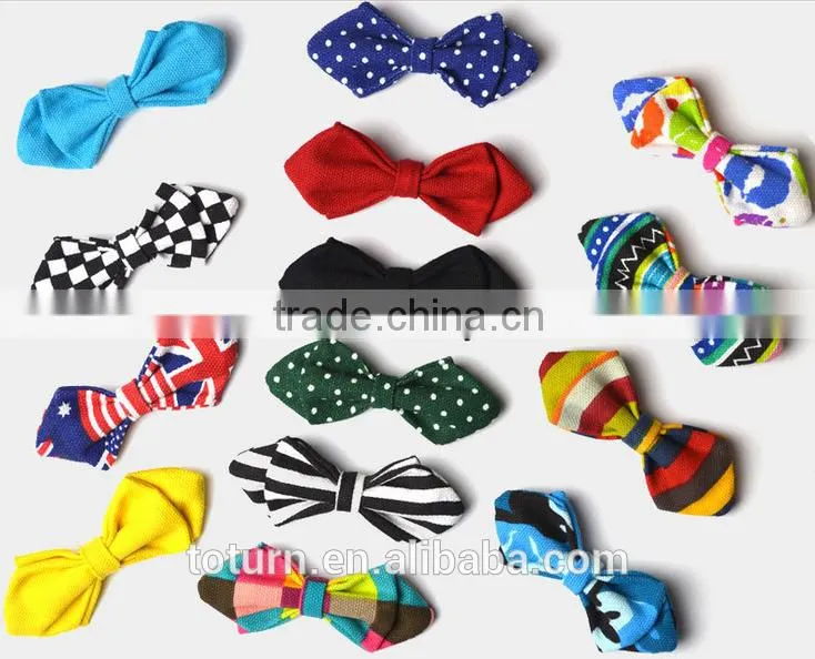 China wholesaler fancy black cheap bow ties
