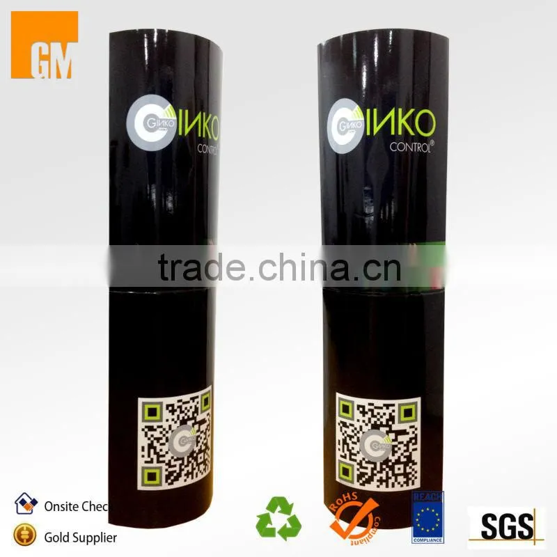 flooring advertising cardboard totem display stand