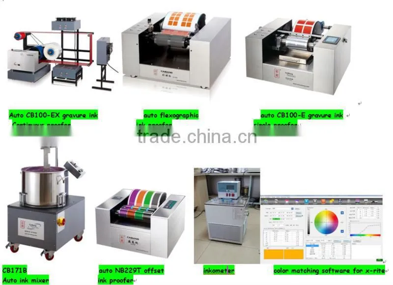 all solutions for ink matching x-rite used together with ink proofer,color matching software