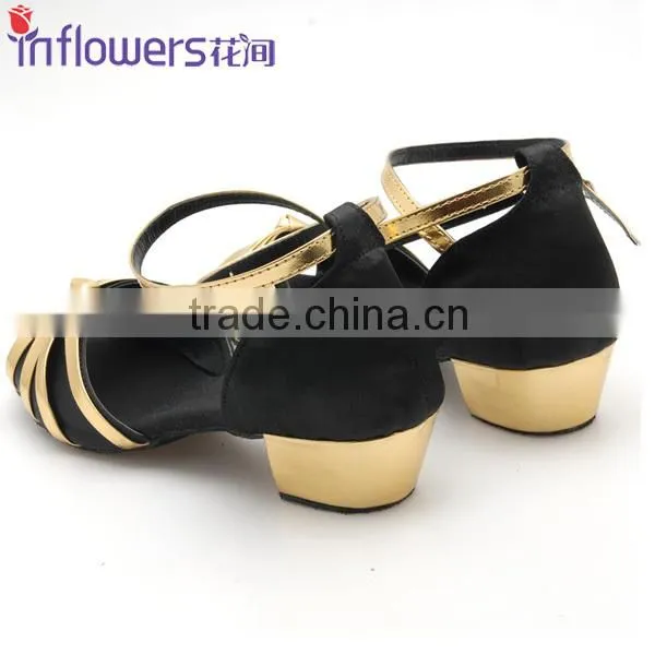 Children latin dance shoes low heel girls Ballroom/Latin shoes