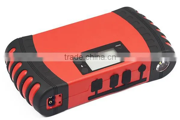 15000mAh toyota parts accessories tool set multi-function powerbank LCD display auto battery portable vehicle car jump starter