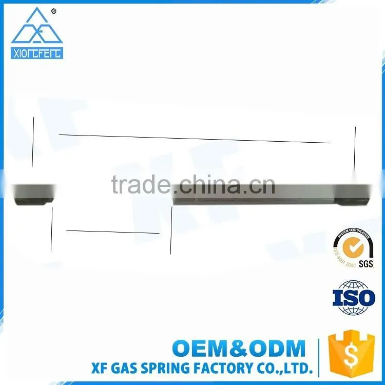 Custom cylinder cabinet gas spring with plastic end fitting for furniture
