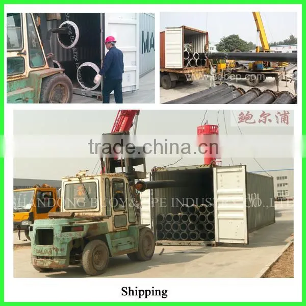 UHMWPE/HDPE/Steel Dredger Pipes with floaters