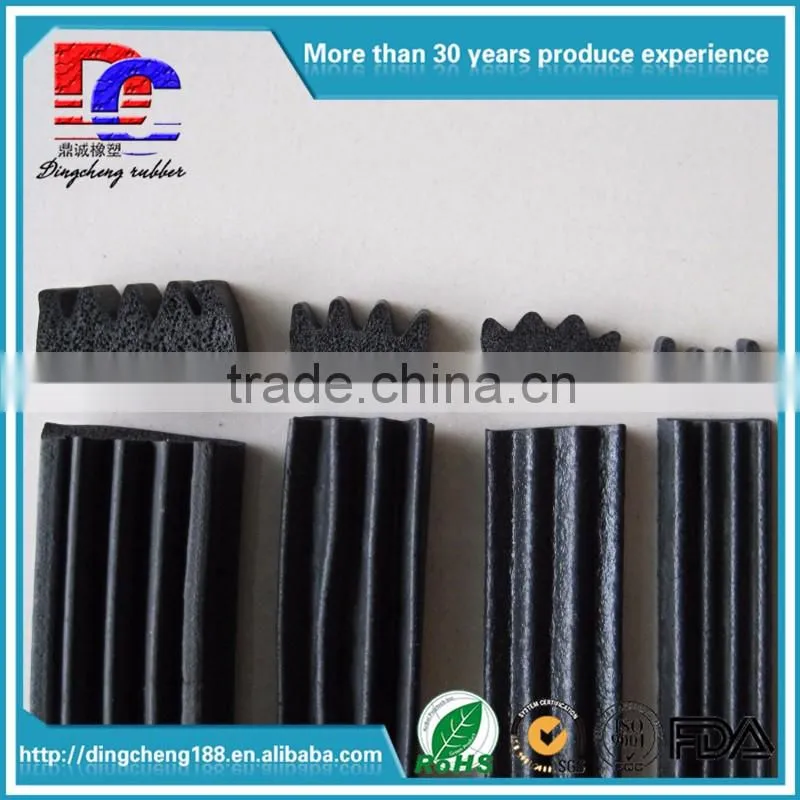 Alkaline Corrosion And Resistance Rubber Foam Strip Rubber Strip