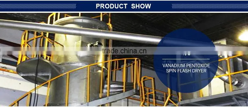 SD Factory direct sale high quality V2O5 flash calciner vanadium pentoxide spin flash dryer