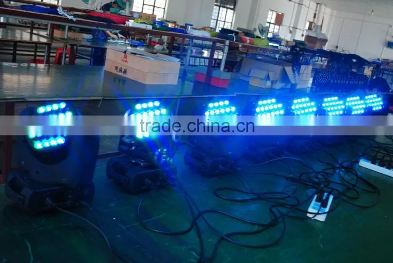 ARM 7 CPU flexible stage light 36*5w RGBW sharpy narrow beam angle 5 degree led moving head light