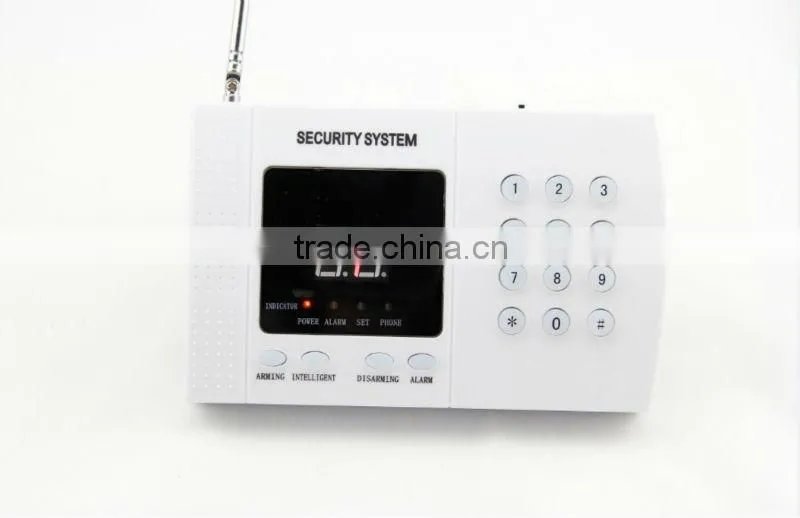 universal wireless safety alarm kit for home, support 3 modes for each zone