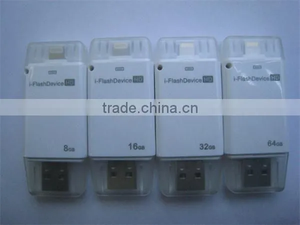 Factory Price High Quality Real Capacity OTG iFlash USB Drive 3 in 1 USB For iPhone