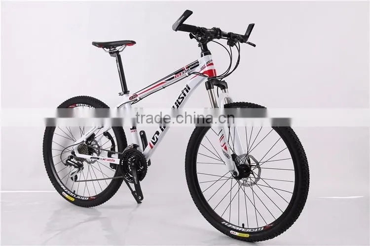 2016 alloy mountain bicycle 21 speed flat handlebar mtb for men
