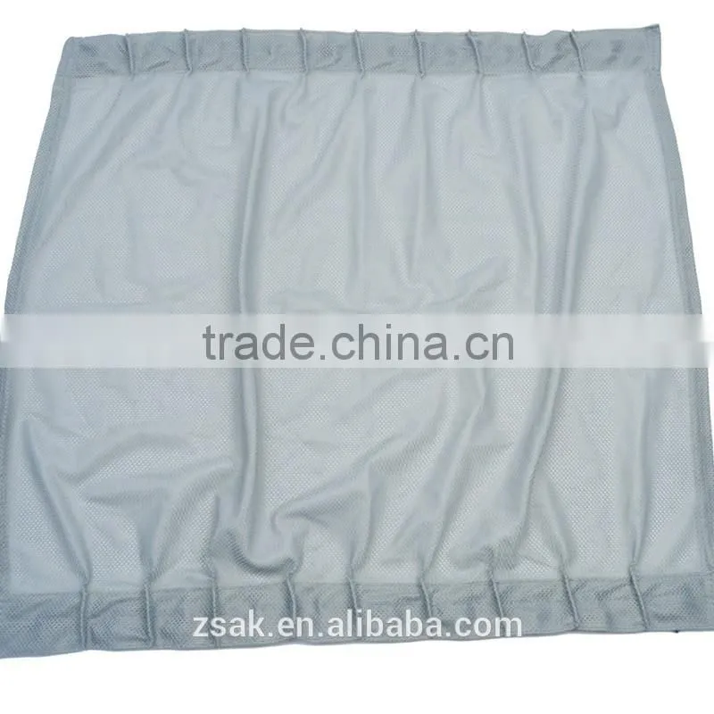 Window curtain mesh fabric material car side sunshade