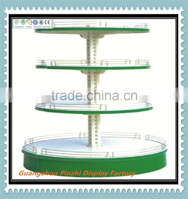 PZC-002 Wholesale Metal Convenience Grocery Goods Store Shelf