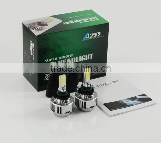 33W 3000LM Car LED Head auto bulb 9006 Car Head bulb 9005 3000k 6000k LED Head Light headlamp 12V 24V White Yellow LAMP