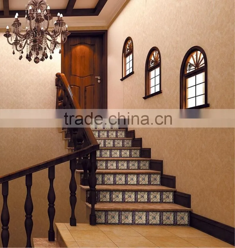 inkjet ceramic relief decor border/listello macthing wall tile length 150*150mm