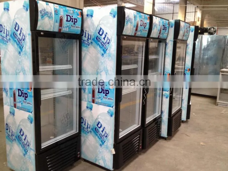 Glass Display Chiller, Beer Cooler Compressor, Bar Cooler for chain store and CVS