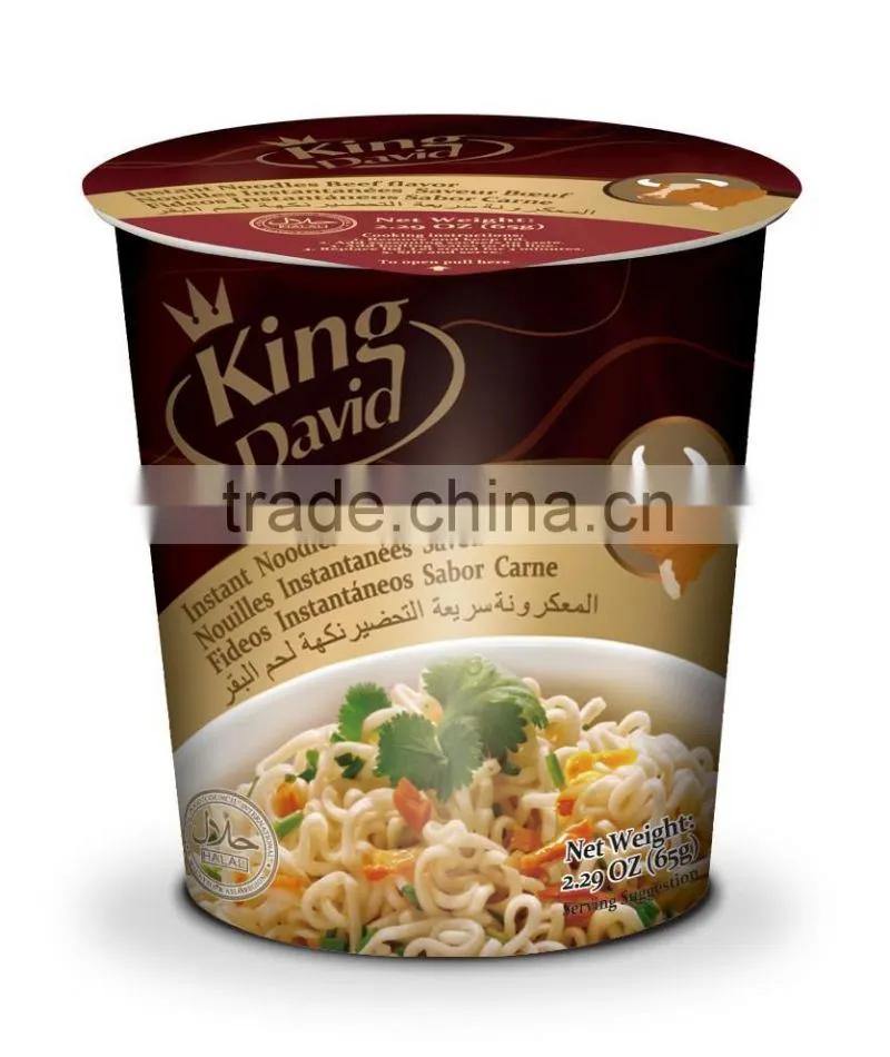 instant cup noodles Type and Refined Processing Type cup noodles