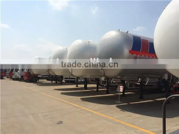 20 tons LPG tank trailer propane