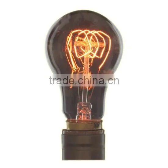 PS60 glass body osram bulb 60w incandescent light