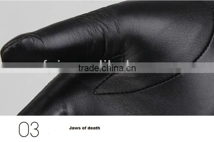 hot sale! Ethiopian hair sheep leather gloves for men
