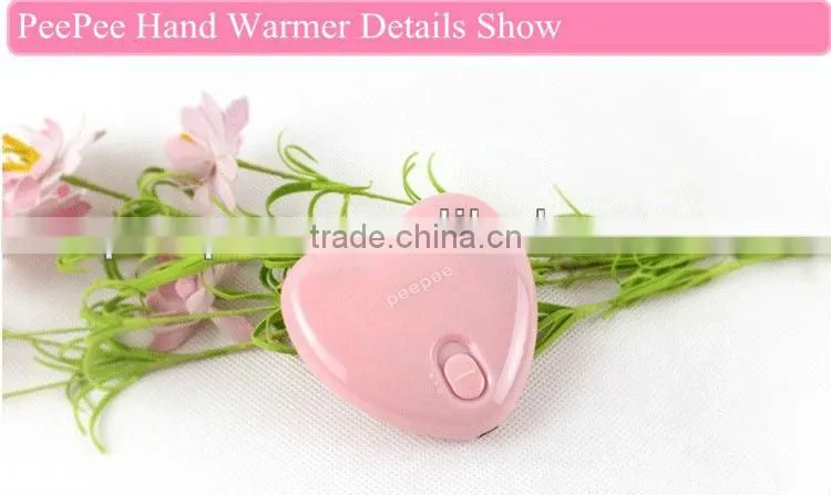 Wholesale Mobile Power Source Electric Hand Warmer Rechargeable Portable Heater