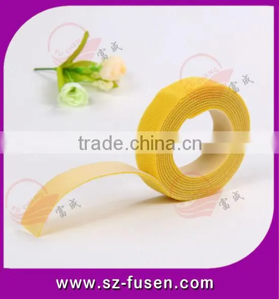 Customized hook and loop cable strap fixture