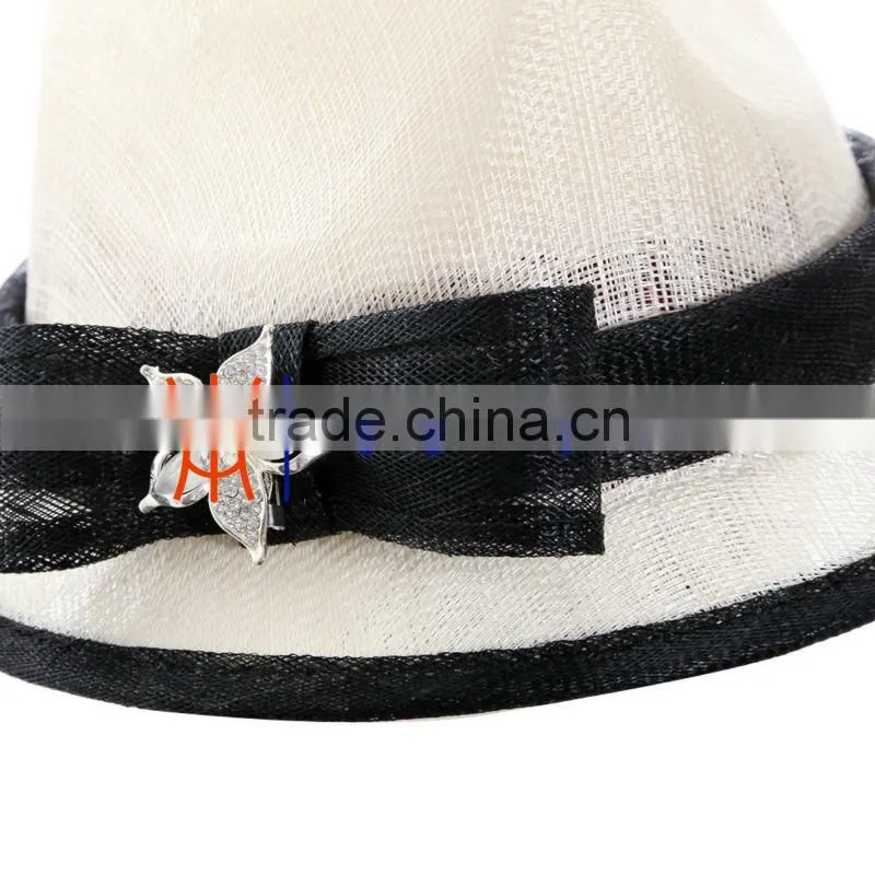 New Hat Accessories Sinamay Lady Hat Wholesale China