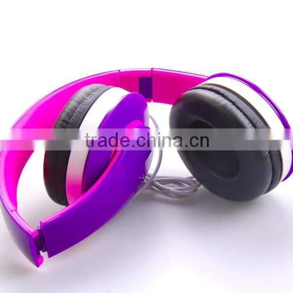 Professional Supplier Fresh On-ear Bright Color Colorful HeadphonesBulk Cheap