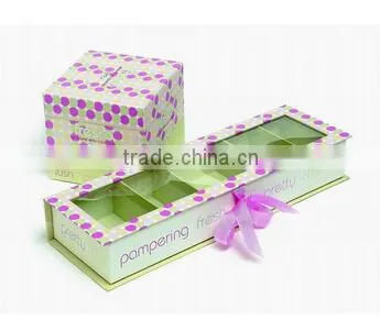 customized handmade beautiful macaron wholesale packaging box