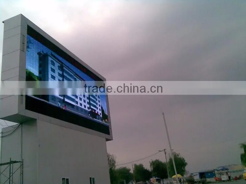 Outdoor Full Color P6mm outdoor steel LED Display for advertising p6mm hd led video display