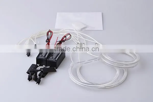 CCFL Angel Eyes Car Headlight Kits 131mm 104mm Halo ring