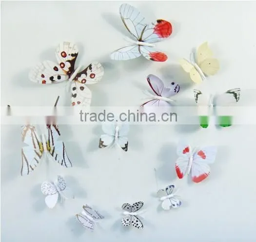 Mutil Color Butterfly Vine Pattern Wall Sticker Decals Mural DIY Art Vinyl Home Decor