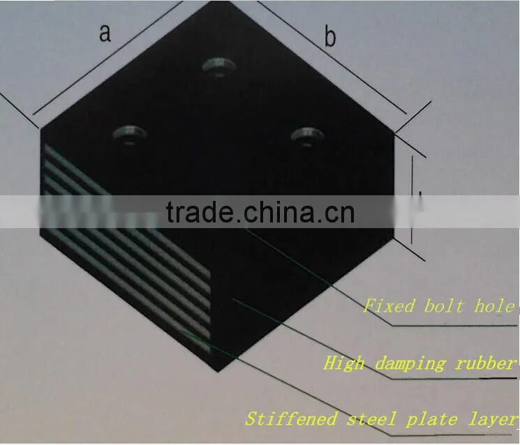Production and sales of space truss steel structure rubber bearing @ truss steel structure rubber pad