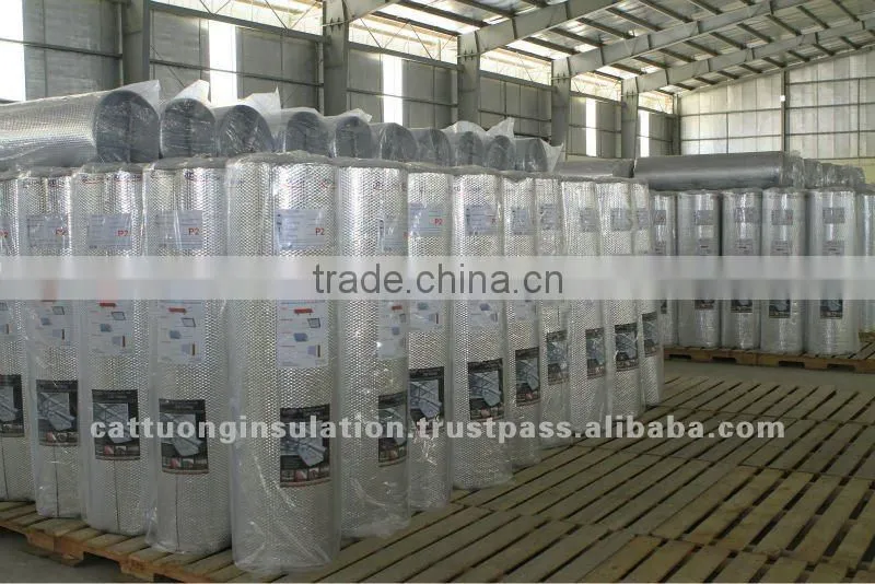 MPET reflective bubble insulation