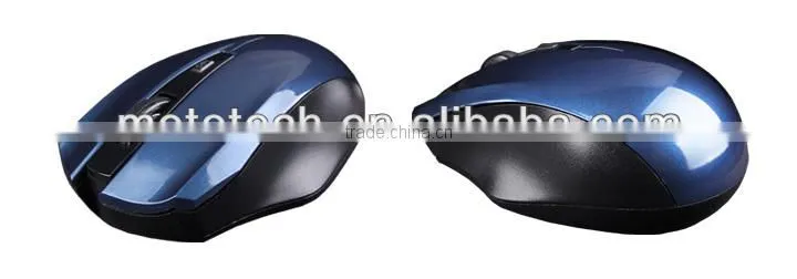 Fashion red 2.4G Wireless optical mouse with 1000DPI