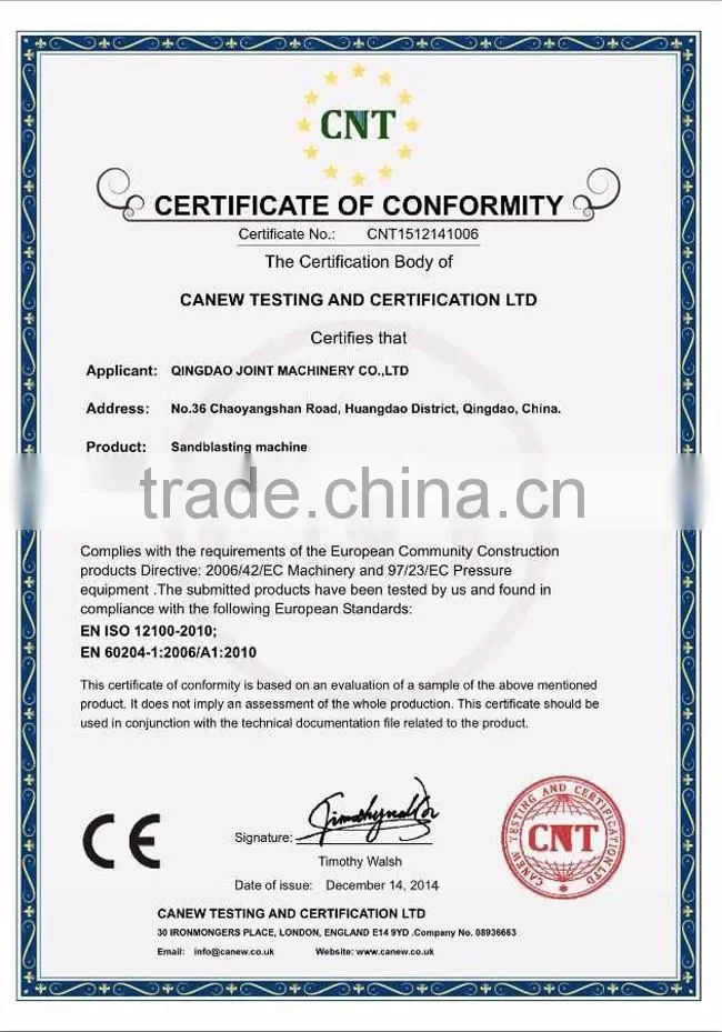 Roller conveyor H Beam Shot Blast cleaning Machines