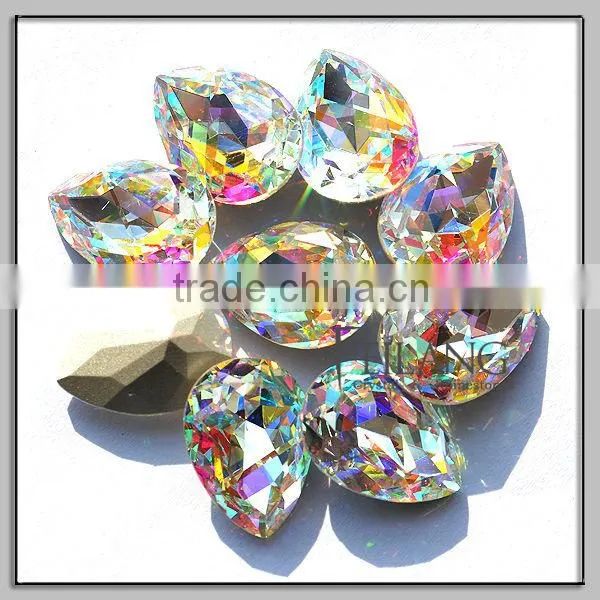 Pointback crystal stone