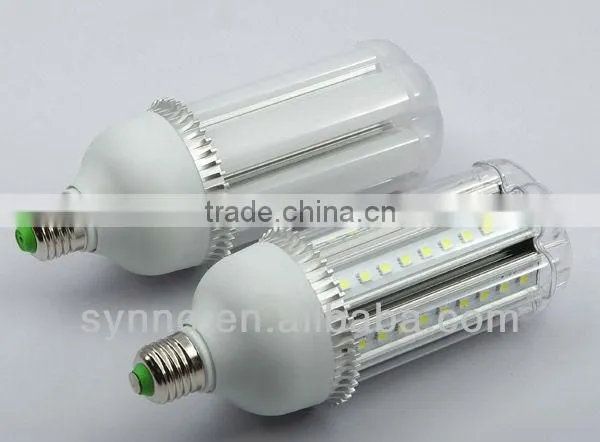 6000k clear and frosted cover 12w E27 SMD led corn bulb