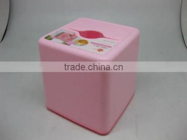 plastic tissue box