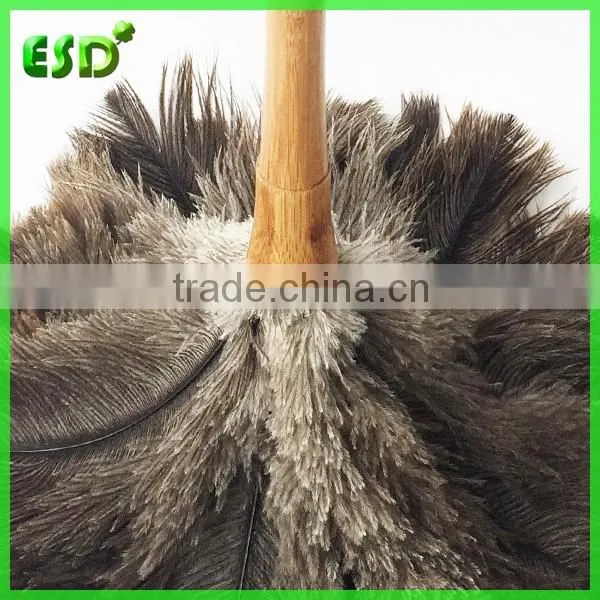 ESD Cleaning Tool 20" Long Handle Bamboo Ostrich Feather Duster