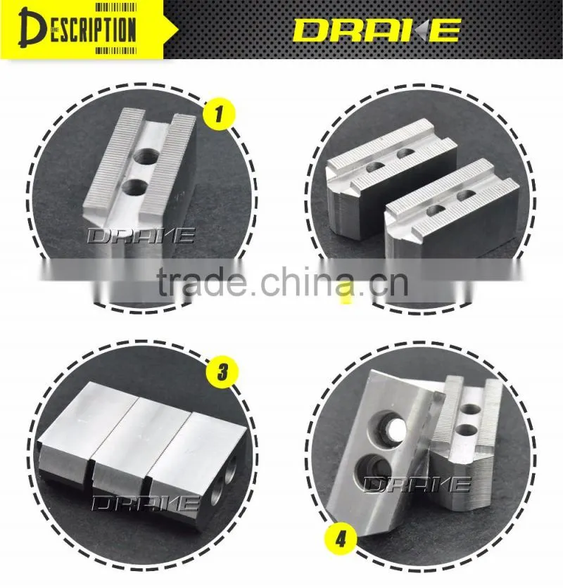 Standard soft top jaws for Centerless gringing machine