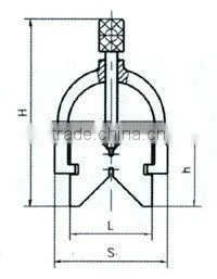 TYPE A V-BLOCK & CLAMP SET