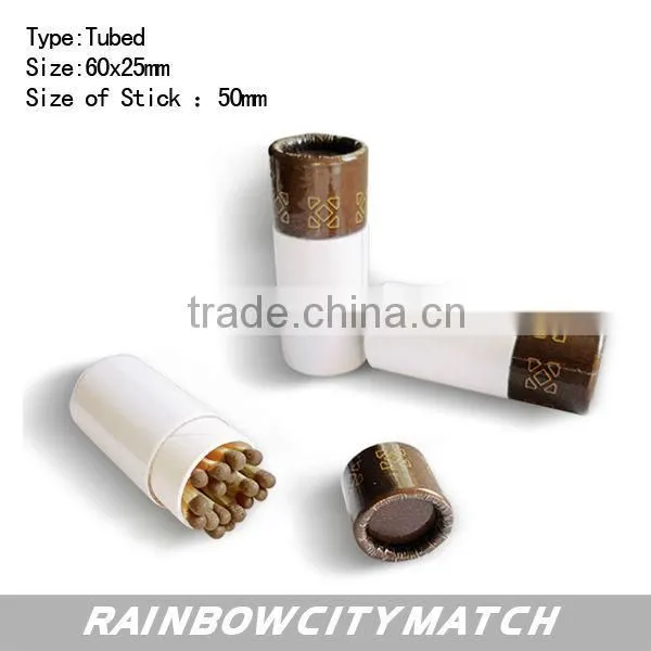 hotel cylinder match tubed matches with high quality