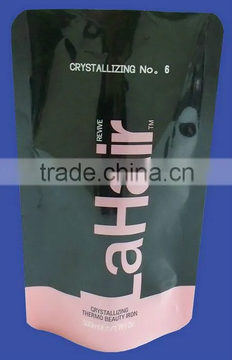 Stand up spout pouch bag for Hair treatment essence