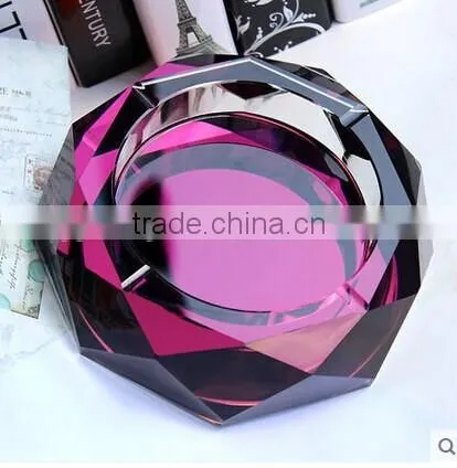 Large Laser Engraved Crystal Ashtray Wholesale