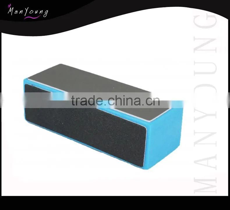 Wholesale cheap natural white nail buffer block