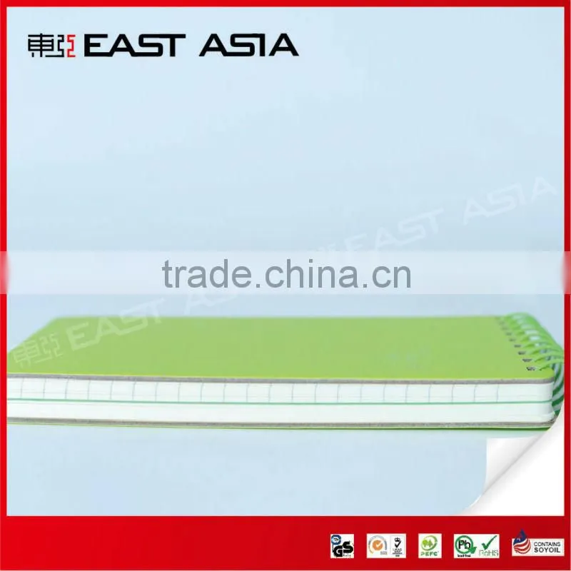 green hard cover notepad printing producer